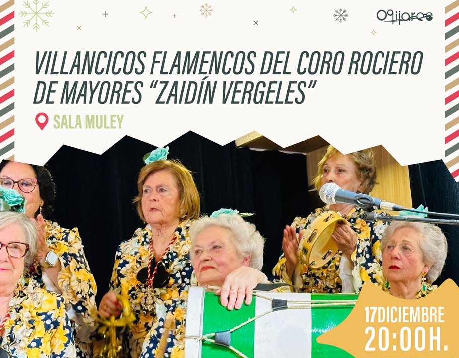 🎶✨ Villancicos Flamencos en Ogíjares  
  
🚨 ¡MAÑANA! 🚨 Disfrutaremos de un espectáculo navideño muy especial con el Coro Rociero de Mayores “Za...