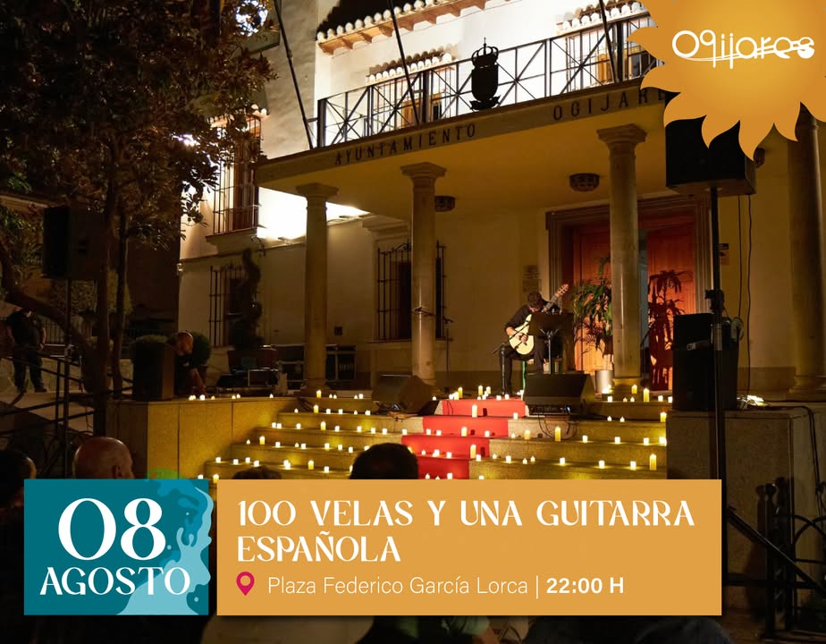 🎸✨ “100 velas y una guitarra española”  
  
Déjate envolver por la magia de la música en directo y la luz de las velas en este elegante concierto...