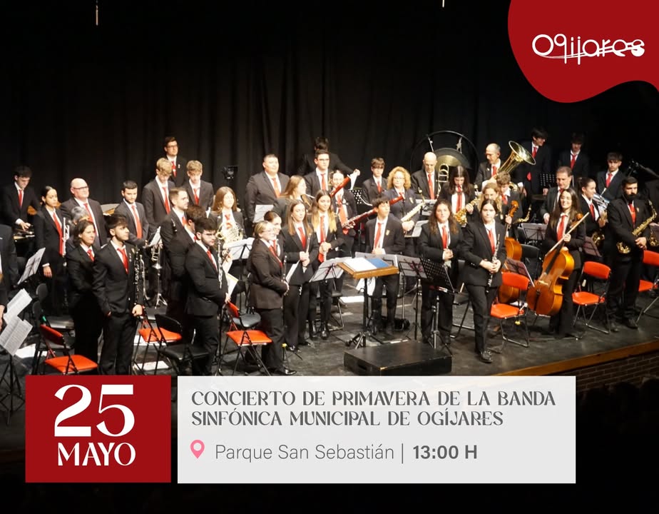 🎶 Concierto de Primavera con la BSMO  
  
Este domingo, ven a disfrutar de la música al aire libre con el Concierto de Primavera de la Banda Sinfó...