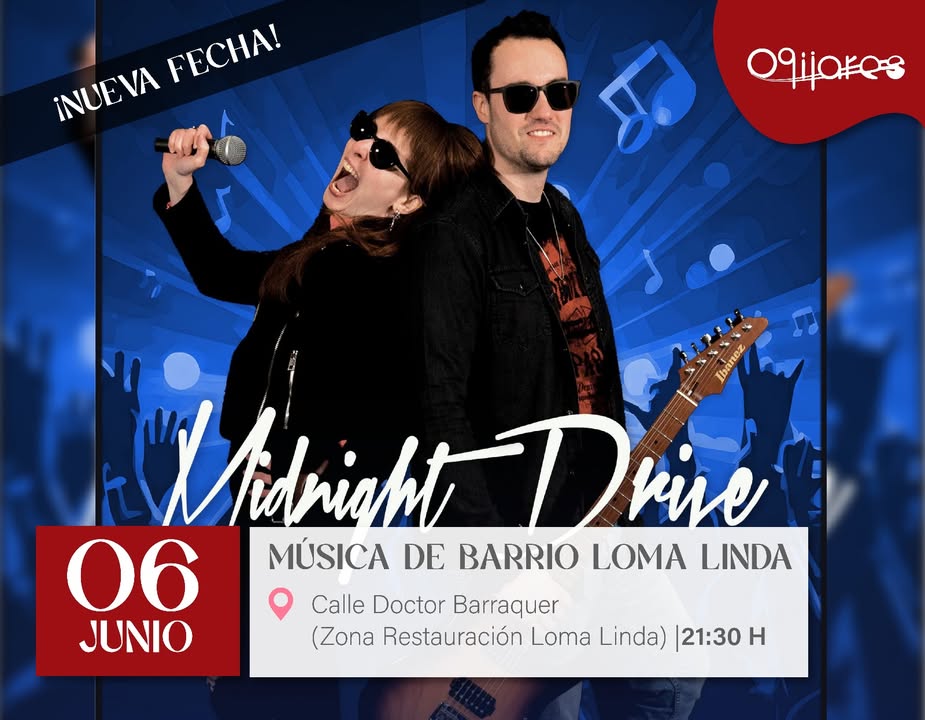 🎶 ¡NUEVA FECHA: música de barrio Loma Linda!
Revive una noche con los mejores éxitos de los 80 y 90. Una ocasión perfecta para compartir en b... 🎶 ¡NUEVA FECHA: música de barrio Loma Linda!
Revive una noche con los mejores éxitos de los 80 y 90. Una ocasión perfecta para compartir en b...