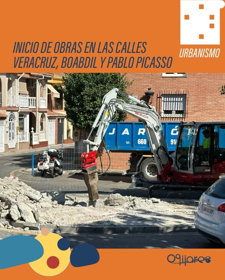 🚧 CONCEJALIA DE ACCESIBILIDAD, URBANISMO Y OBRAS PUBLICAS   
  
🚀 Hoy comenzamos las obras en las inmediaciones del Ayuntamiento. Las calles Vera... 🚧 CONCEJALIA DE ACCESIBILIDAD, URBANISMO Y OBRAS PUBLICAS   
  
🚀 Hoy comenzamos las obras en las inmediaciones del Ayuntamiento. Las calles Vera...