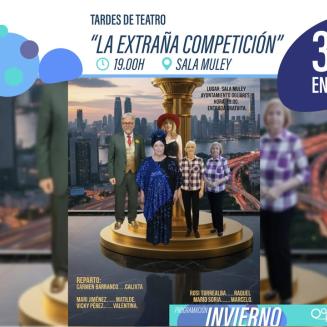 🎭✨ Tardes de Teatro – Ciclo Especial ✨🎭  
  
Ogíjares vuelve a llenarse de risas con una nueva propuesta teatral. El grupo Luz Prestada Teatro ...