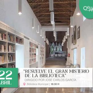 🔎 Resuelve el gran misterio de la biblioteca 📚  
  
¿Podrás solucionar el misterio que esconde la biblioteca? 🤔  
Actividad dirigida por José Ca...