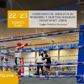 🥊 Este fin de semana vuelve el Campeonato de Andalucía de Kickboxing y Muay Thai 🥊  
  
Modalidad. Tatami Sport Junior. 💪🥇  
  
📍 Pabellón Mun...