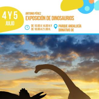¡Llega la Exposición de Dinosaurios a Ogíjares! 🦕  
  
Este fin de semana podrás disfrutar de una original colección de dinosaurios del vecino de ...