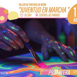 🌈 Taller creativo con pinturas de Neón  
  
Disfruta de la creatividad que brilla en la oscuridad. Actividad para jóvenes donde podrán experimenta...