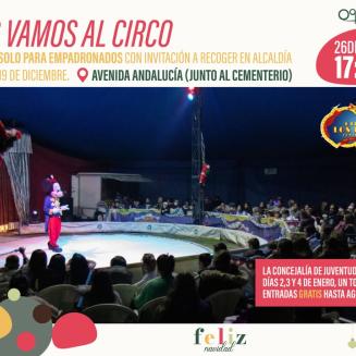 🎪✨ El circo “Continental” vuelve a Ogíjares con toda su magia, acrobacias y diversión para todas las edades.  
  
Un espectáculo para soñar y viv...