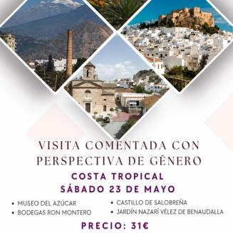 Visita comentada con perspectiva de género – Costa Tropical ♀️🌊  
  
Te invitamos a participar en una experiencia cultural única para descubrir la...