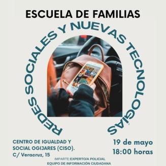 👨‍👩‍👧‍👦📱 Escuela de Familias - "Redes Sociales y Nuevas Tecnologías”  
  
Una charla dirigida a familias para abordar el uso responsable de re...