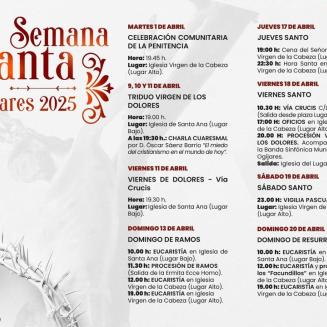 SEMANA SANTA DE OGÍJARES 2025 | Fe, tradición y emoción ✝  
  
Nos preparamos para vivir una de las semanas más esperadas del año, en la que la dev...
