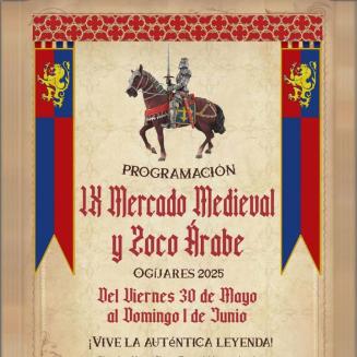 🏰 ¡Toda la programación del IX Mercado Medieval y Zoco Árabe!  
  
Del 30 de mayo al 1 de junio, nuestro municipio viaja a la edad medieval con un...
