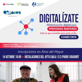 💻✨ ¡Digitalízate!  
  
Un taller de alfabetización digital para personas mayores, pensado para que aprendan todo lo necesario para estar al día y...