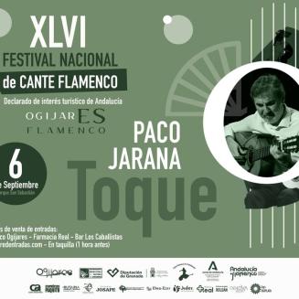 El sevillano Paco Jarana, nacido en Dos Hermanas, es uno de los nombres imprescindibles de la guitarra flamenca actual. Con estudios en el Conserva...