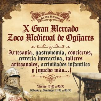 🏰 VUELVE EL GRAN MERCADO ZOCO MEDIEVAL DE OGÍJARES 🏰  
  
Del 12 al 14 de junio, las calles de Ogíjares volverán a viajar en el tiempo con la cel...