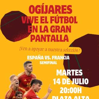 🇪🇸⚽ ¡España está en semifinales… y lo volveremos a vivir juntos! ⚽🇪🇸  
  
La emoción del Mundial continúa y en Ogíjares volveremos a reunirnos pa...