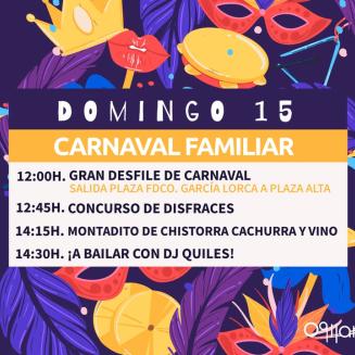 🎊👨‍👩‍👧 Gran Carnaval Familiar de Ogíjares 2026 👨‍👩‍👧🎊  
  
Hoy vivimos el día grande del carnaval con una jornada repleta de actividades pa...