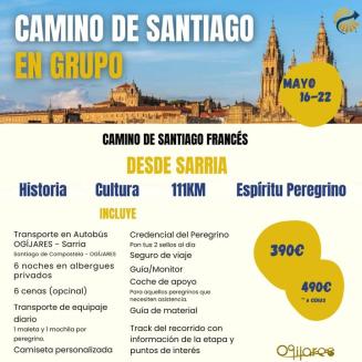 Vive el Camino de Santiago en grupo ✨  
  
¿Te imaginas recorrer el Camino rodeado de buen ambiente, historia y espíritu peregrino?  
  
🚶‍♂️ Cam...
