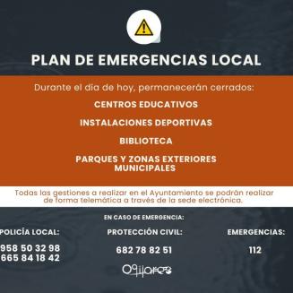 📢 AVISO IMPORTANTE | ALERTA NARANJA  
  
Desde el Ayuntamiento de Ogíjares recordamos a la ciudadanía que nos encontramos en situación de alerta n...