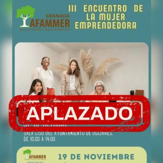 💜 El III Encuentro de la Mujer Emprendedora, previsto para este sábado 31 de octubre, queda aplazado como muestra de respeto y solidaridad ante el...