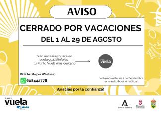 📌 AVISO:  
  
Punto Vuela se toma unos días de pausa para recargar energías y preparar todas las novedades que llegarán a partir de septiembre.  
...