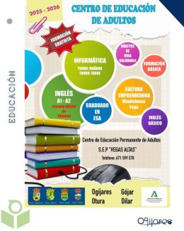 📚 Nueva oferta formativa para adultos   
  
👉 Si quieres seguir aprendiendo y formándote, esta es tu oportunidad.  
📞 Apúntate en el 671 599 578...