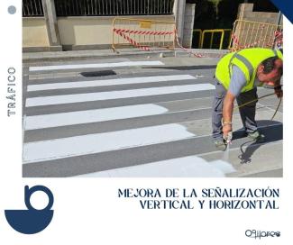 🚦👮 Mejorando la seguridad vial en Ogíjares  
  
Desde la Concejalía de Policía y Tráfico seguimos trabajando por la seguridad de todos los vecino...