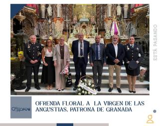 🌹✨ Ofrenda Floral a la Patrona de todos los granadinos, la Virgen de las Angustias, en nombre del pueblo de Ogíjares.  
  
Nuestro alcalde, junto...