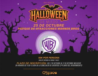 🎃✨ ¡VIVE UN HALLOWEEN DE PELÍCULA EN PARQUE WARNER! ✨🎢  
  
🚨🚨 ¡¡ULTIMAS PLAZAS DISPONIBLES!! 🚨🚨  
  
¿Te atreves a pasar un día lleno de e...