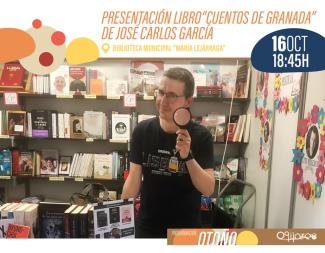 📚 Presentación del libro “Cuentos de Granada”  
  
🚨🚨 ¡¡HOY!! 🚨🚨  
  
A las 18:45h, la Biblioteca Municipal “María Lejárraga” acoge la present...