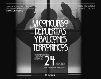 🎃 ¡Vuelve el VI Concurso de Puertas y Balcones Terroríficos de Ogíjares!  
  
Decora tu casa con el espíritu más aterrador de Halloween y particip...