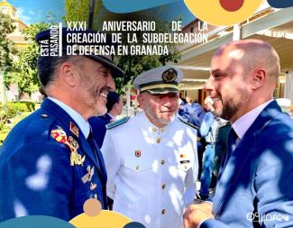 Acto institucional del XXXI Aniversario de la Subdelegación de Defensa en Granada 🎖️  
  
Ayer asistimos a este emotivo acto conmemorativo, en el q...