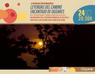 👻 Leyendas del Camino del Encantado de Ogíjares – La Granada Fantasmagórica  
  
📜 Vive una experiencia única recorriendo las calles de Ogíjares ...