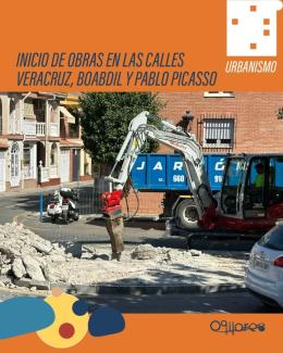🚧 CONCEJALIA DE ACCESIBILIDAD, URBANISMO Y OBRAS PUBLICAS   
  
🚀 Hoy comenzamos las obras en las inmediaciones del Ayuntamiento. Las calles Vera...