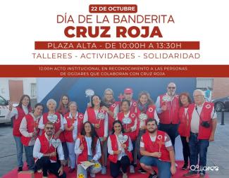 📣 ¡Llega el Día de la Banderita de Cruz Roja! ❤️  
  
Este miércoles 22 de octubre te esperamos en Plaza Alta, para vivir una mañana llena de soli...