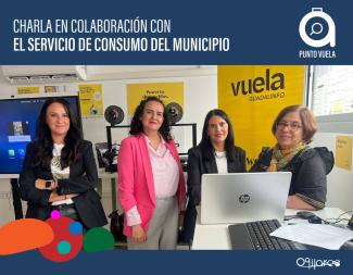 📢 Esta semana hemos acogido en el Punto Vuela una interesante charla en colaboración con el Servicio de Consumo del Municipio, donde se abordaron ...
