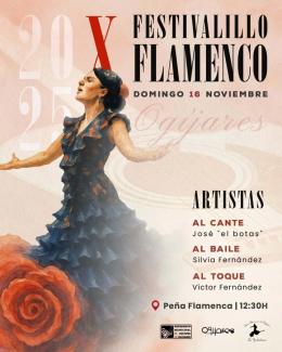 ⚠️ IMPORTANTE – CAMBIO DE UBICACIÓN ⚠️  
Por motivos meteorológicos, el X Festivalillo Flamenco y la degustación de castañas asadas y “vinillo” del...