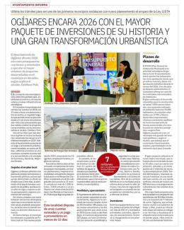 📢 ¡¡Somos noticia!! 📢  
  
📈 Ogíjares afronta 2026 con el mayor paquete de inversiones de nuestra historia, avanzando con paso firme hacia una t...