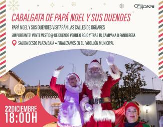 🎅✨ ¡Papá Noel y sus duendes llegan a Ogíjares! ✨🎄  
  
El lunes 22 de diciembre nuestras calles se llenarán de magia con la gran Cabalgata de P...