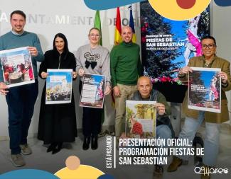 🎉 Presentación oficial del cartel de las Fiestas de San Sebastián 🎉  
  
El equipo de gobierno ha presentado hoy el cartel anunciador de una de l...