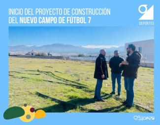 ¡Arrancamos un nuevo proyecto deportivo para Ogíjares! ⚽🚀  
  
Damos el pistoletazo de salida a la construcción del nuevo Campo de Fútbol 7, que ...