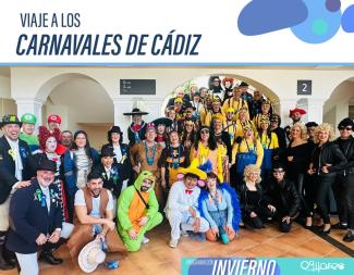 🎭 Viaje a los Carnavales de Cádiz 🎭  
  
Este fin de semana un grupo de vecinos y vecinas de Ogíjares ha disfrutado de una escapada inolvidable a...