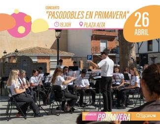🎺🌸 La música llena la primavera en Ogíjares  
  
¡¡MAÑANA!!  
  
Disfruta del concierto “Pasodobles en primavera”, una propuesta musical para tod...