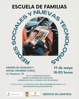 👨‍👩‍👧‍👦📱 Escuela de Familias - "Redes Sociales y Nuevas Tecnologías”  
  
Una charla dirigida a familias para abordar el uso responsable de re...