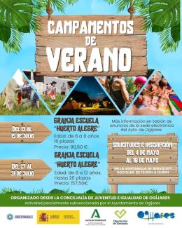 🌞 CAMPAMENTOS DE VERANO INFANTILES  ¡Vive tu mejor verano!  
  
🐄 CAMPAMENTOS INFANTILES – Granja Escuela “Huerto Alegre”  
📅 Turno 1:  
Del 13 ...