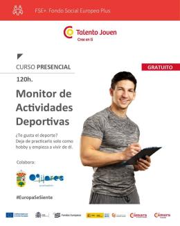📚 Curso GRATUITO de Monitor de Actividades Deportivas en Ogíjares  
  
¿Te apasiona el deporte? 💪  
Da el paso y empieza a formarte para converti...