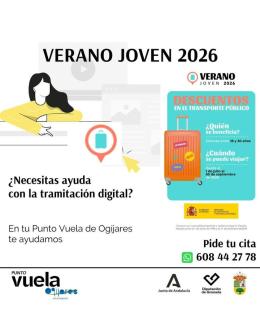 ☀🚆 ¡Ya puedes solicitar tu código de descuento para el Verano Joven 2026!  
  
Si tienes entre 18 y 30 años y estás pensando en viajar este verano...