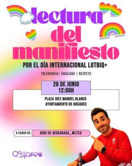 🏳️‍🌈🤝 Día Internacional del Orgullo LGTBIQ+  
  
El próximo 26 de junio nos sumamos a la conmemoración del Día Internacional LGTBIQ+ con la lectu...