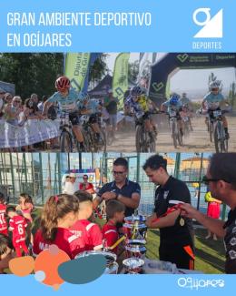 ⚽🚴 Fin de semana muy deportivo en Ogíjares  
  
Nuestro municipio ha vivido unos días llenos de deporte, convivencia y diversión con dos grandes ...