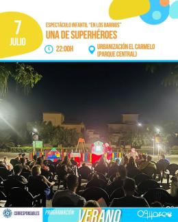 ¡La magia llega a los barrios de Ogíjares! 🪄  
  
Los más pequeños tienen una cita con la diversión gracias al espectáculo "Una de Superhéroes", d...