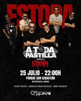 Hoy, 25 de julio tienes una cita con las canciones de Estopa de la mano del grupo "A Toda Pastilla". 🎸🎤  
  
A partir de las 22:00 horas, el Parq...